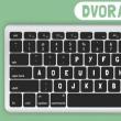 รูปแบบแป้นพิมพ์ QWERTY และ AZERTY แป้นพิมพ์ Dvorak เวอร์ชันพิเศษ